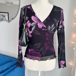 90s / y2k whimsigoth crossover top